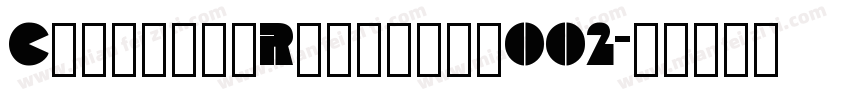 Courier Regular 002字体转换
